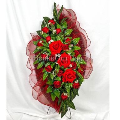 Ритуальный венок 90см Арт. ВЭ-90/02