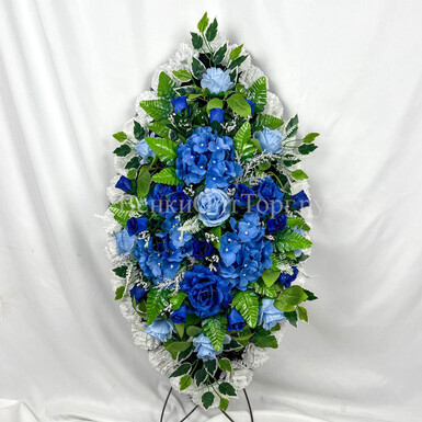 Ритуальный венок 90 см, Арт. ВЭ-90/05