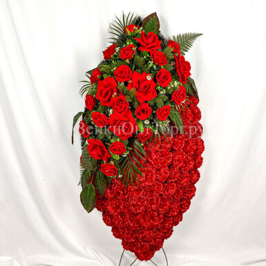 Ритуальный венок 110 см, Арт. ВЭ-110/02